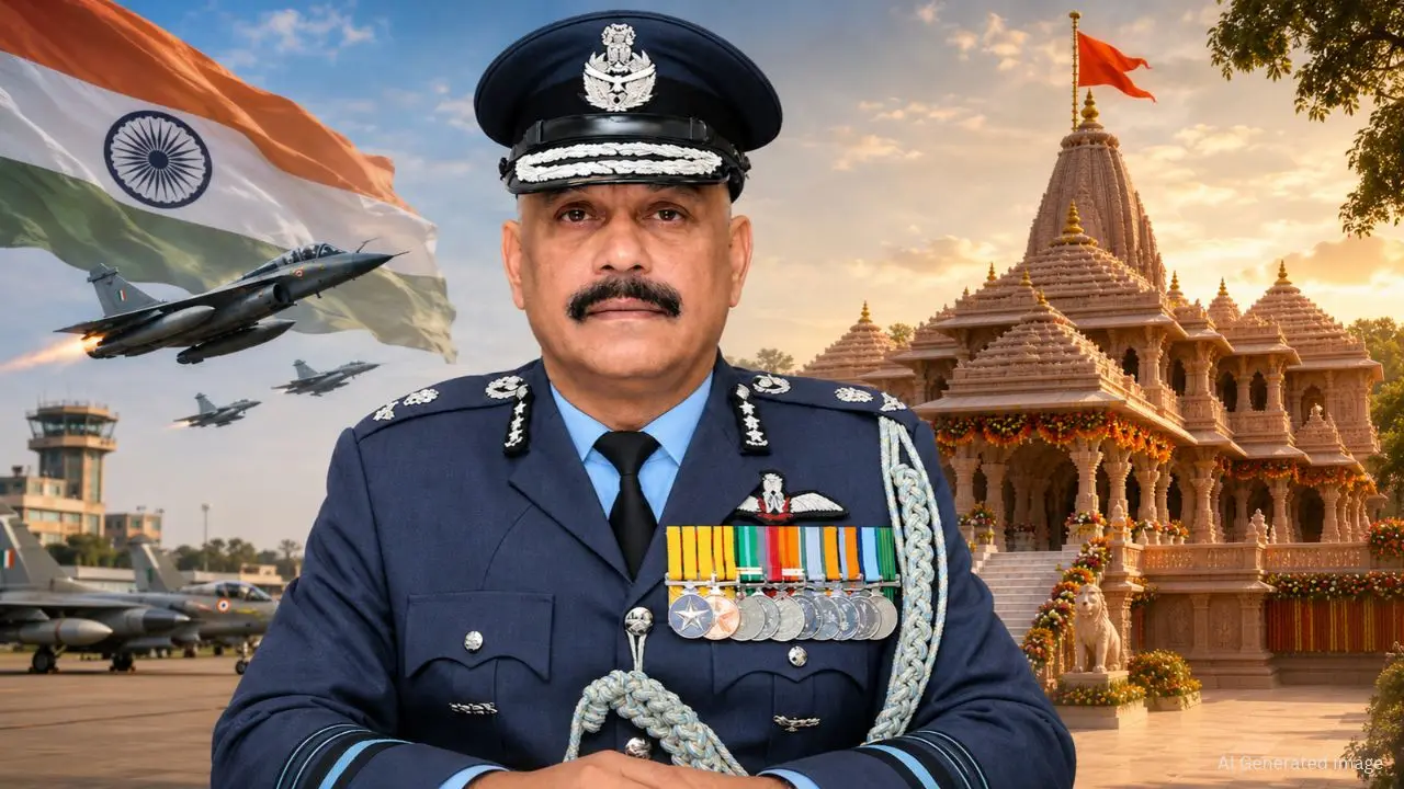 Air Marshal Jeetendra Mishra कौन हैं? जो चुने गए Ram Mandir Trust के पहले CEO