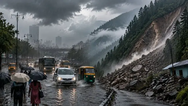 Weather Alert: 13 राज्यों में भारी बारिश, पहाड़ों में लैंडस्लाइड का बढ़ा खतरा