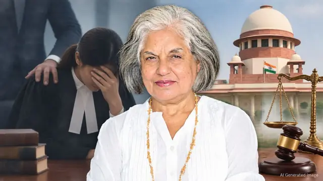 Indira Jaising का दावा, महिला जजों के साथ Harassment करते हैं पुरुष जज