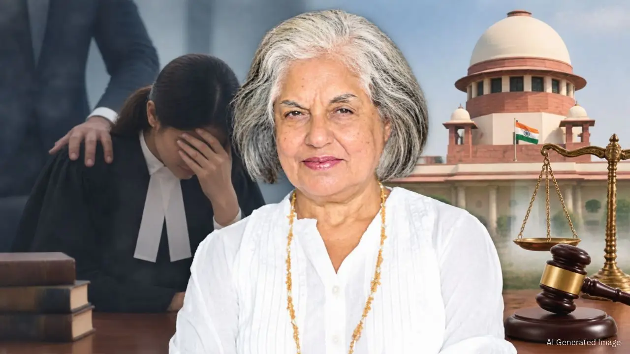 Indira Jaising का दावा, महिला जजों के साथ Harassment करते हैं पुरुष जज