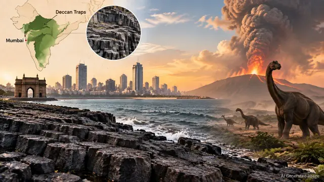 Mumbai की चट्टानों से जुड़ा है Dinosaurs के खत्म होने का करोड़ों साल पुराना राज