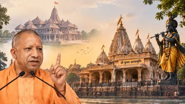 मथुरा में बनेगा अयोध्या जैसा भव्य मंदिर, संत समाज ने किया CM Yogi का समर्थन