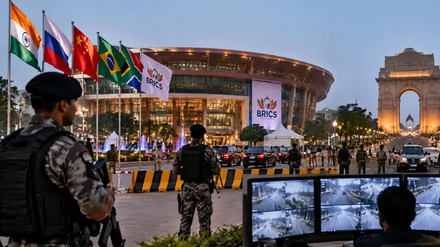 BRICS Summit के लिए Delhi में हाई अलर्ट, 24 घंटे NDMC करेगी निगरानी