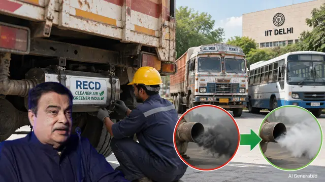 पुरानी गाड़ियों से घटेगा प्रदूषण, नितिन गडकरी बोले- ‘RECD उपकरण लगाने की तैयारी’