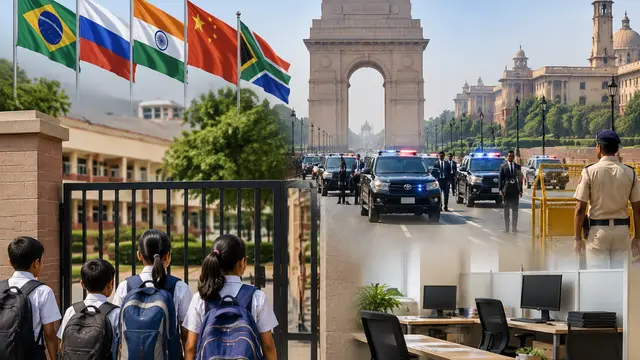 BRICS Summit के चलते Delhi में 11 सितंबर को स्कूल-दफ्तर रहेंगे बंद