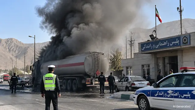 Iran में पुलिस स्टेशन के पास Fuel Tanker में धमाका, 11 लोगों की मौत