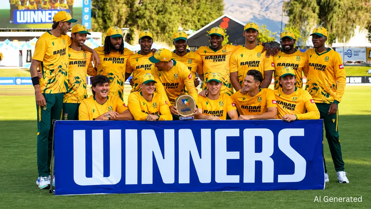 Tri Series Final: South Africa ने Zimbabwe को 48 रन से हराकर जीता खिताब