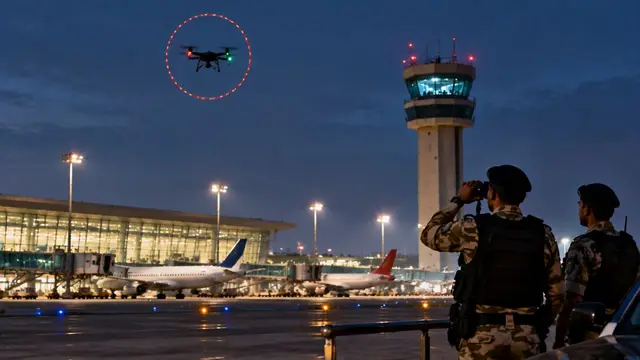 Amritsar Airport पर ड्रोन जैसी Suspicious चीजें दिखने के बाद 7 Flights डायवर्ट