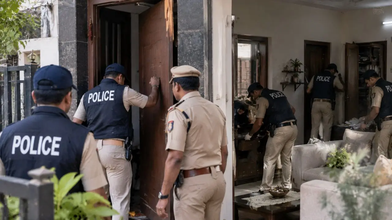 Satya Niketan बिल्डिंग का मालिक हरिराम फरार, पुलिस ने कई जगह मारे छापे