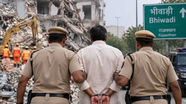 Delhi Building Collapse: फरार बिल्डिंग मालिक हरिराम Bhiwadi से हुआ अरेस्ट