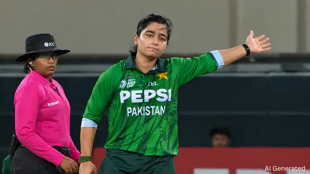 Shefali Verma को इशारा करना पड़ा भारी, Pakistan कप्तान पर ICC ने लगाया जुर्माना