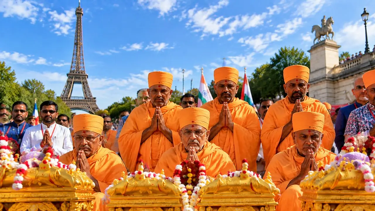 Eiffel Tower विवाद पर BAPS ने दी सफाई, बोले- ‘किसी को नहीं रोका गया’