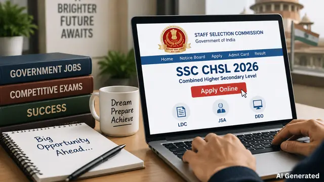 SSC CHSL Recruitment 2026: LDC समेत 2,536 पदों पर भर्ती, 7 अक्टूबर तक आवेदन