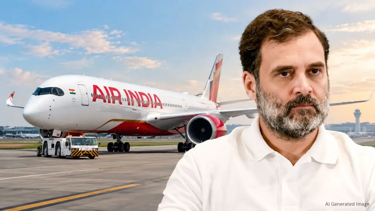 पहली बार में Land नहीं कर पाया Air India का प्लेन, Rahul Gandhi भी थे सवार