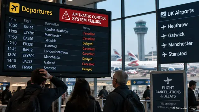 UK में Air Traffic Control System हुआ फेल, करीब 300 फ्लाइट करनी पड़ी कैंसिल