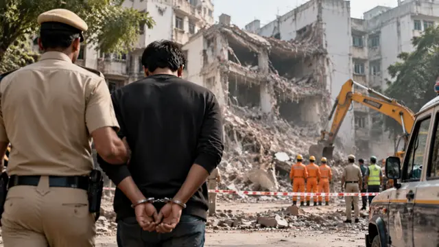 Satya Niketan Building Collapse मामले में PG Operator Sudhanshu अरेस्ट