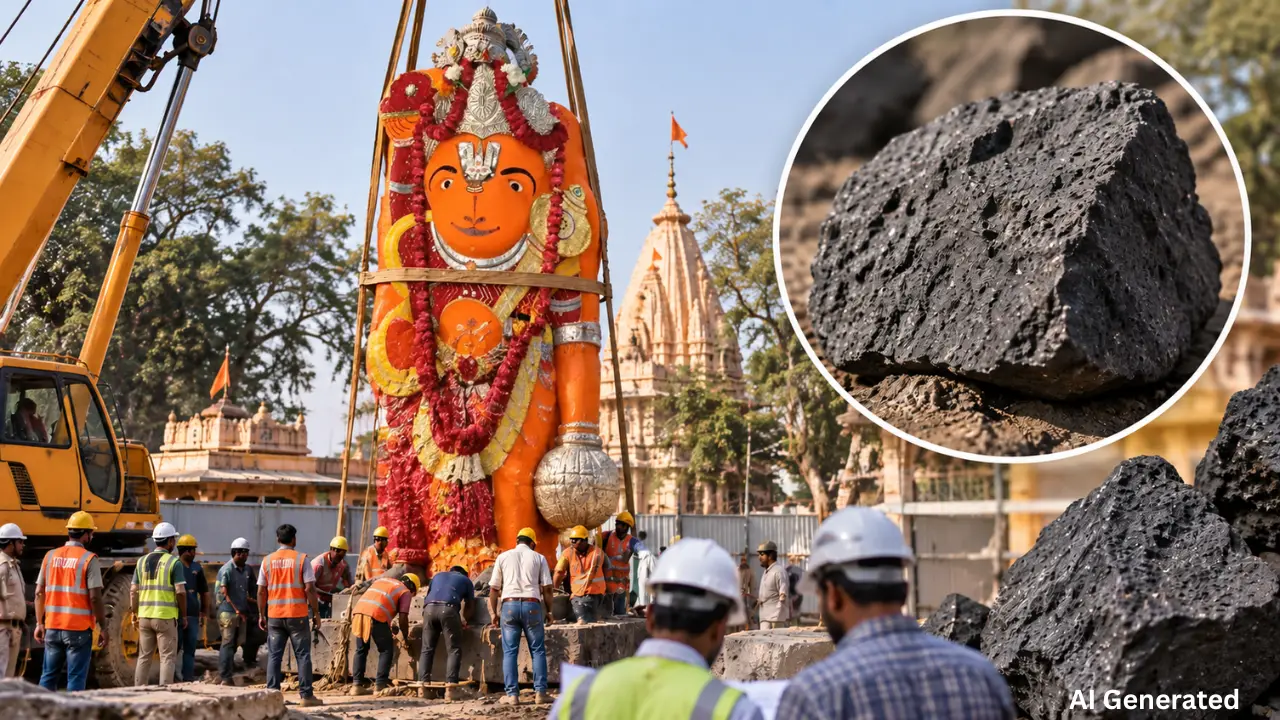 Ujjain की हनुमान प्रतिमा क्यों नहीं हिली? जानिए बेसाल्ट पत्थर की खासियत
