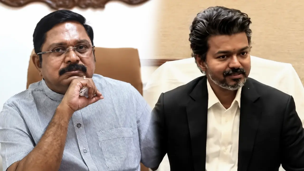 TTV Dhinakaran का CM Vijay पर कसा तंज, बोले- ‘फिल्मों में हीरो, असल में विलेन’