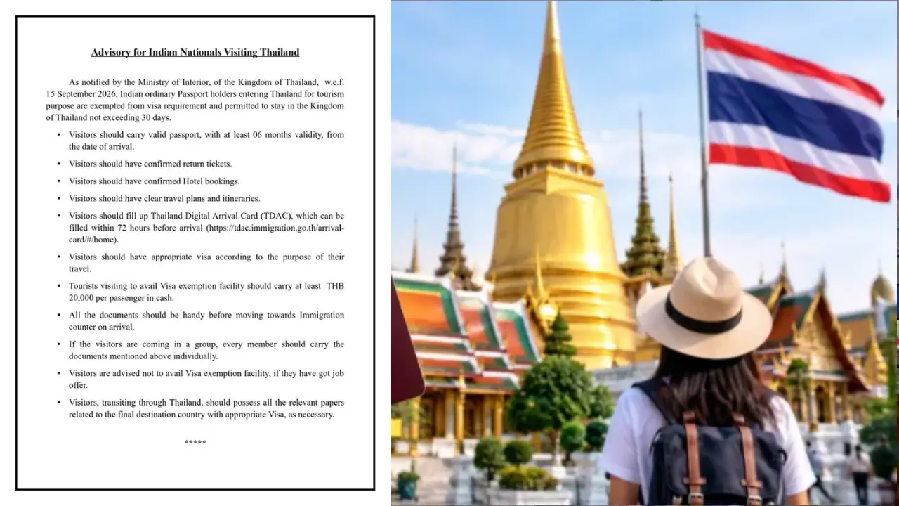 Thailand जाने वाले भारतीयों के लिए Indian Embassy ने जारी की एडवाइजरी