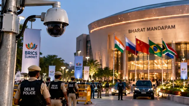 BRICS Summit से पहले दिल्ली में हाई अलर्ट, 500 CCTV कैमरों से होगी निगरानी