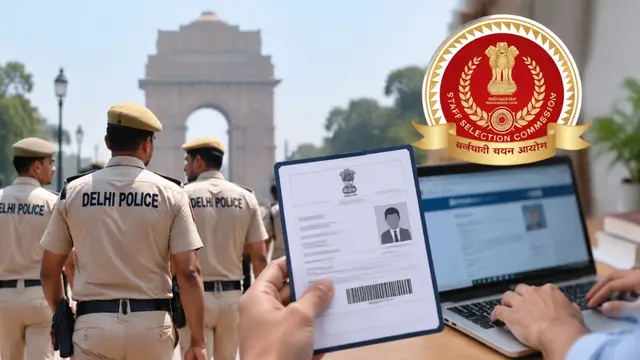 SSC ने जारी किया Delhi Police Constable Admit Card, 18 सितंबर से होगा PE-MT Exam