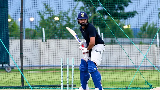 ‘Hitman’ ने ट्रेनिंग में दिखाई अपनी क्लास, 27 सितंबर को पहला ODI