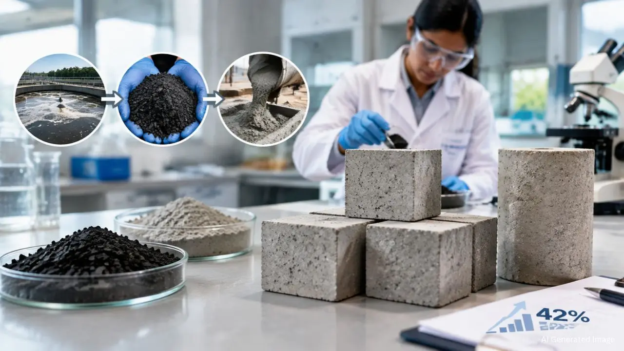 Indian Scientists ने Human Waste से तैयार किया 42% ज्यादा मजबूत कंक्रीट