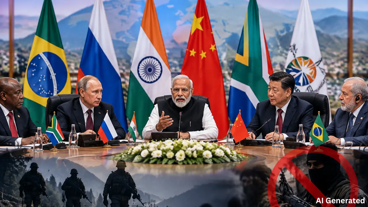 BRICS का आतंक पर बड़ा संदेश, पहलगाम हमले की निंदा कर एकजुट हुए देश