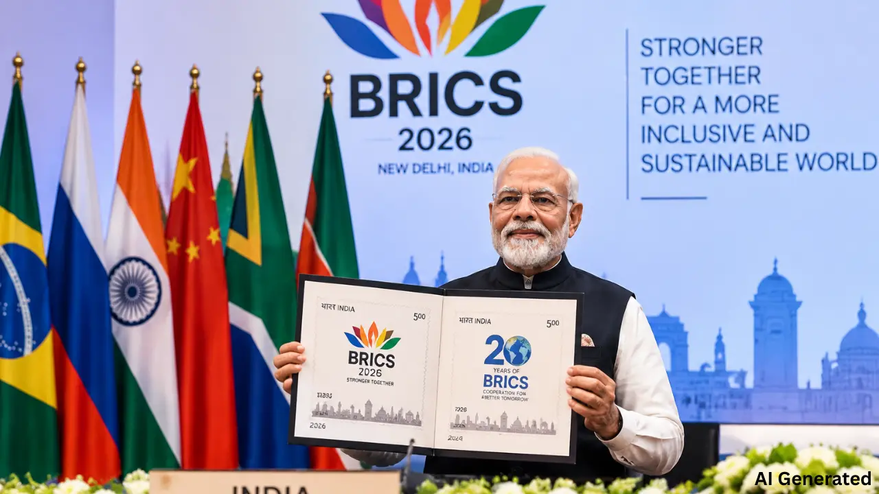 BRICS नई दिल्ली घोषणा-2026 को मिली मंजूरी, PM Modi ने जारी किए 2 डाक टिकट