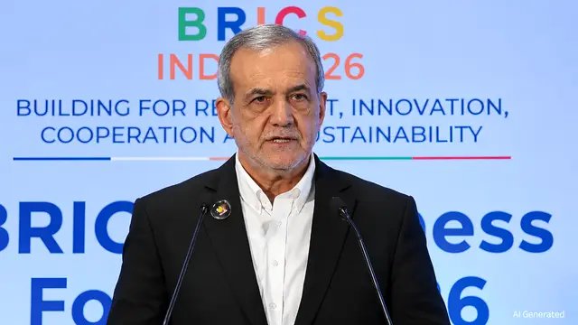 BRICS में Pezeshkian बोले- अमेरिका के एकतरफा फैसलों का मुकाबला करेगा Group