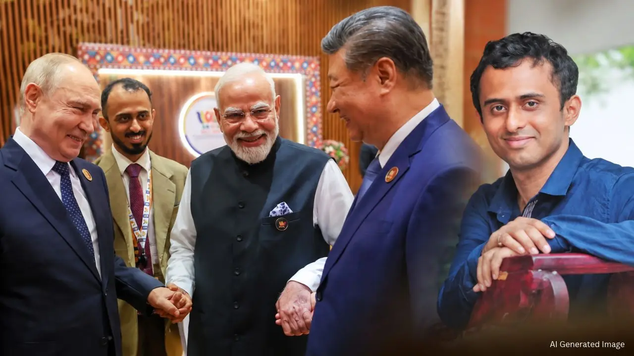 PM Modi, Xi और Putin के साथ खड़ा यह शख्स कौन है? BRICS Summit में हुई चर्चा