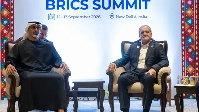 BRICS बना Iran-UAE की नई दोस्ती का मंच, मसूद बोले- पुरानी बातें छोड़कर आगे बढ़ें