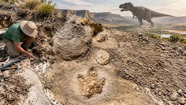 अमेरिका में मिले 66 लाख साल पुराने T-Rex के कदमों के निशान