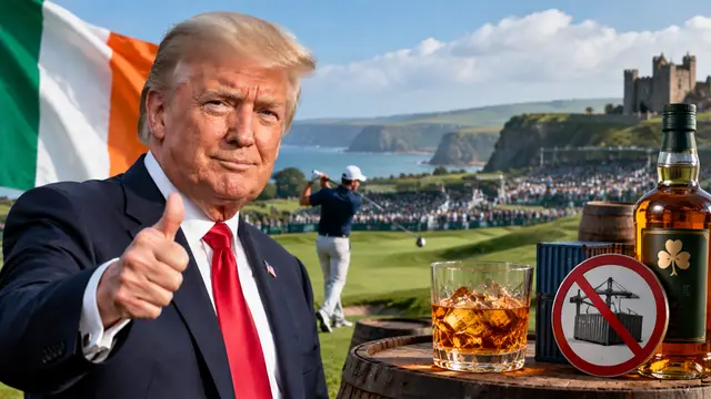 Donald Trump का बड़ा फैसला, Irish Whiskey पर 10% टैरिफ हटाने का ऐलान