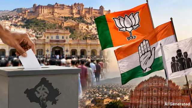 Rajasthan Election Results: BJP ने मारी बाजी, Congress को 3,438 वार्डों में जीत