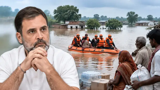 Bihar Flood पर Rahul Gandhi ने जताया दुख, Congress कार्यकर्ताओं से मदद की अपील