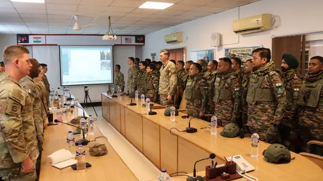 युद्ध अभ्यास में भारत-अमेरिका साथ, अलग-अलग इलाकों में होगी सैन्य ट्रेनिंग