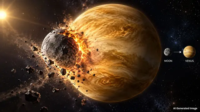 शुक्र ग्रह ने खुद खत्म कर दिया था अपना Moon? नई स्टडी में सामने आई Theory
