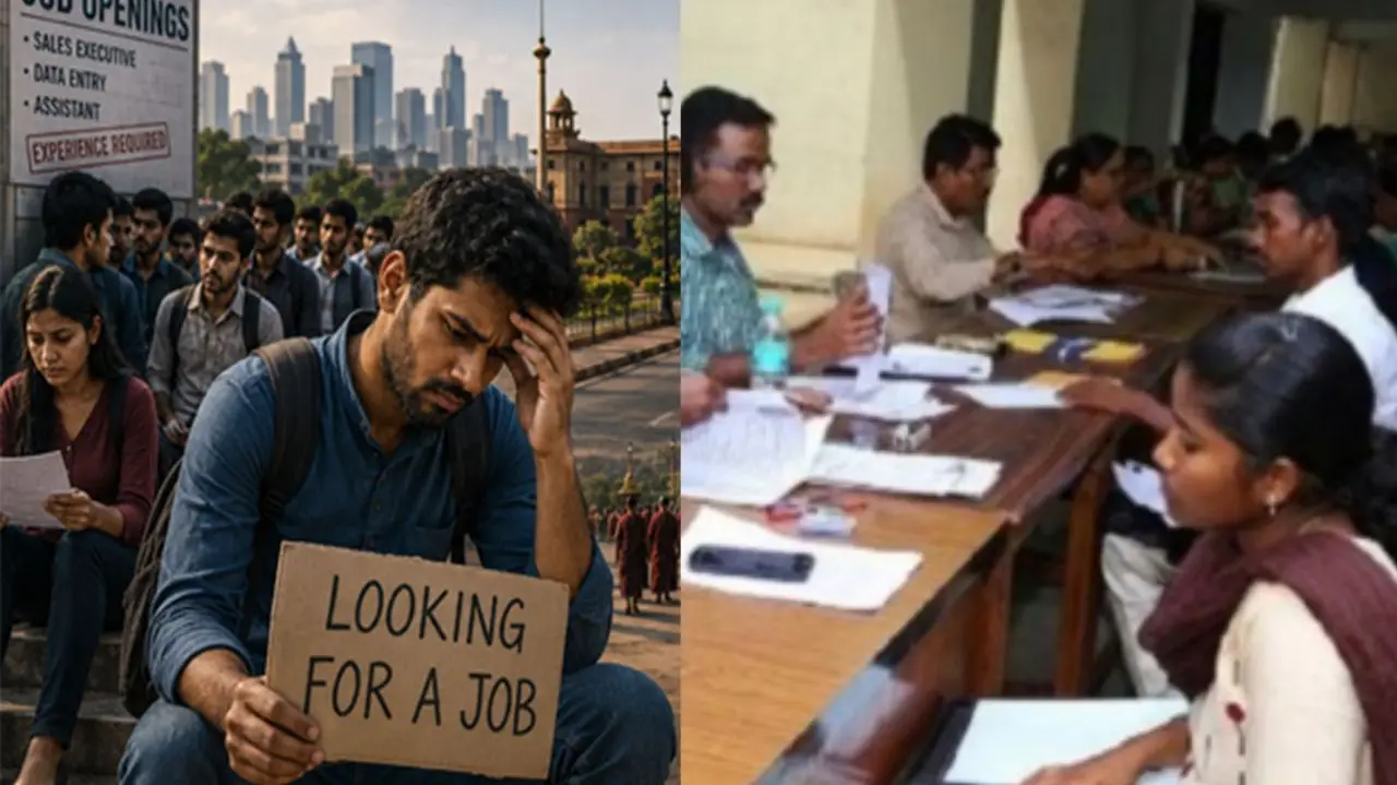 Unemployment Rate कम होने के बाद भी बढ़ी शहरी युवाओं की बेरोजगारी