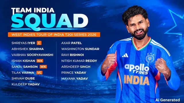 West Indies T20 सीरीज के लिए Team India का ऐलान, Mayank-Prince की वापसी