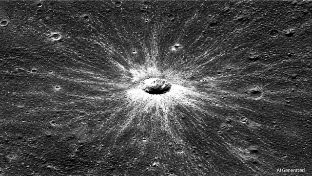 Moon पर मिला 222 मीटर चौड़ा क्रेटर, 6 मंजिला उल्कापिंड की टक्कर से बना गड्ढा