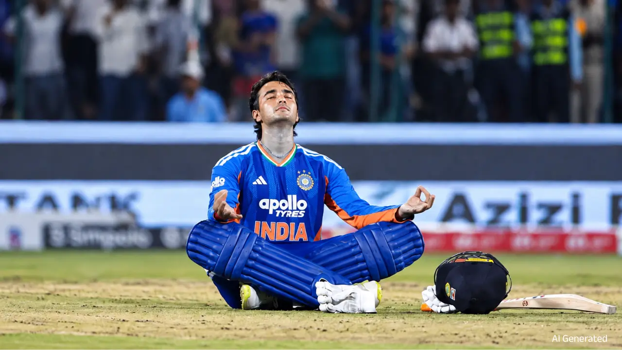 Abhishek Sharma ने 30 गेंदों में जड़ा शतक, एक साथ तोड़े कई रिकॉर्ड