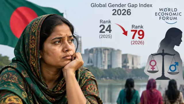 Gender Gap Index 2026 में Bangladesh 79वें स्थान पर, 55 पायदान फिसला