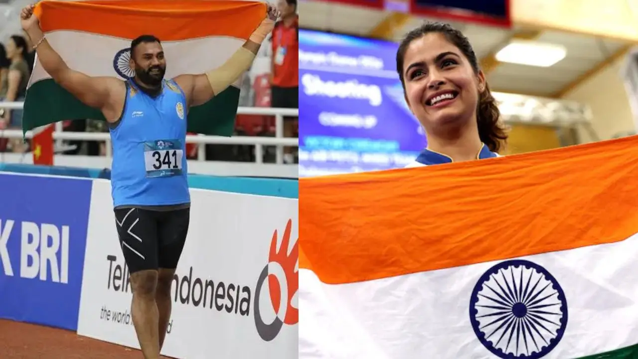 Asian Games : मनु भाकर और तेजिंदरपाल सिंह ओपनिंग सेरेमनी में होंगे Flag-bearer