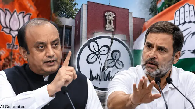 TMC विवाद पर Rahul Gandhi को Sudhanshu Trivedi का जवाब, बोले- अपनी पार्टी देखें