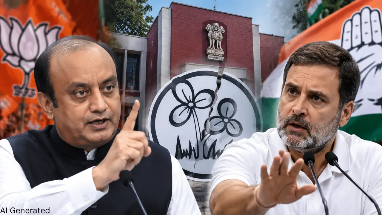 TMC विवाद पर Rahul Gandhi को Sudhanshu Trivedi का जवाब, बोले- अपनी पार्टी देखें