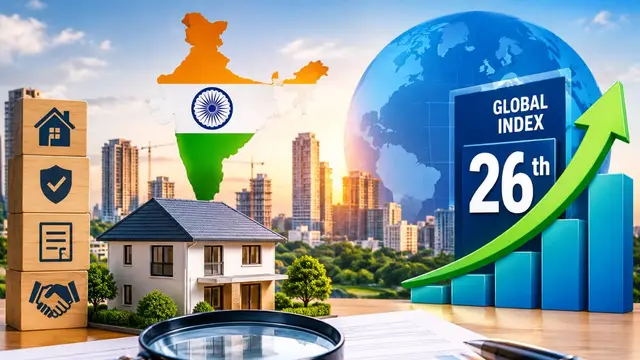 भारत की Real Estate Transparency में सुधार, Global Index में 26वें स्थान पर