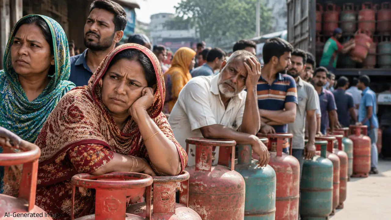 Bangladesh में गहराया गैस संकट, पैसे देने के बाद भी नहीं मिल रही पूरी गैस