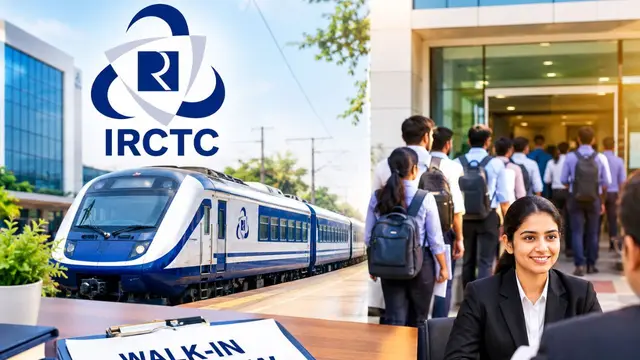 IRCTC Recruitment 2026: 28 पदों पर नौकरी का मौका, 5 अक्टूबर से Walk-in Interview
