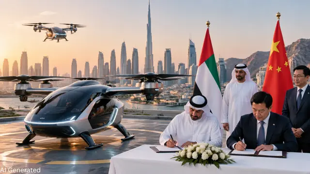 UAE में Flying Cars की होगी टेस्टिंग, Chinese कंपनी के साथ किया बड़ा करार